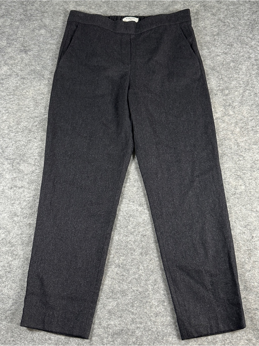 Babaton Aritzia Charcoal Wool Cashmere Blend Trousers Pants - Size 10